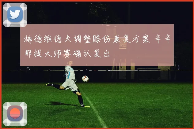 梅德维德夫调整膝伤康复方案 辛辛那提大师赛确认复出